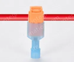 T5 orange 1.5-2.5 square hard wire-T-type no-break wire terminal