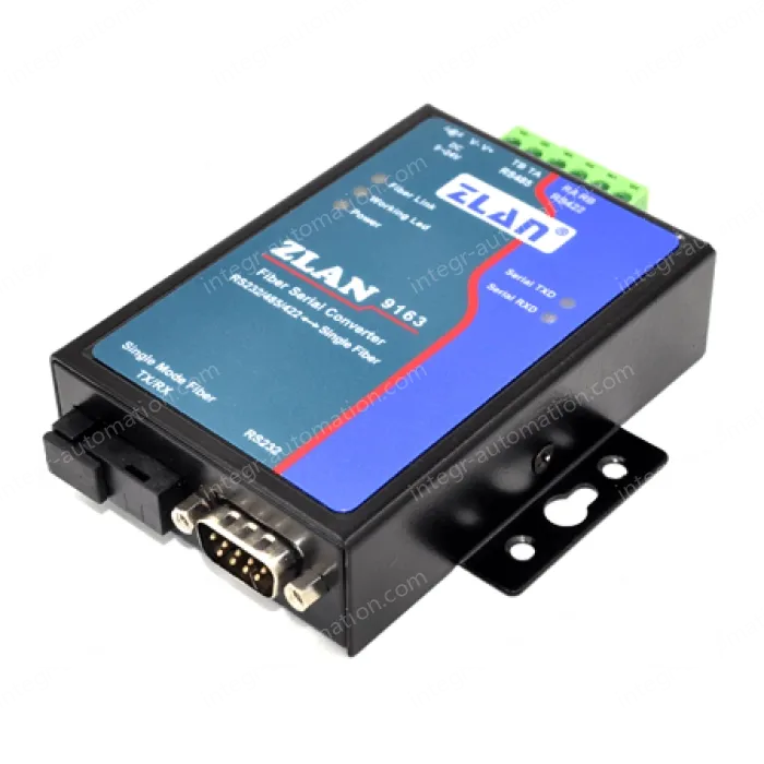 Level-type fiber-to-serial port