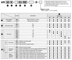 Modular Type Regulator AR20-F02-1-B
