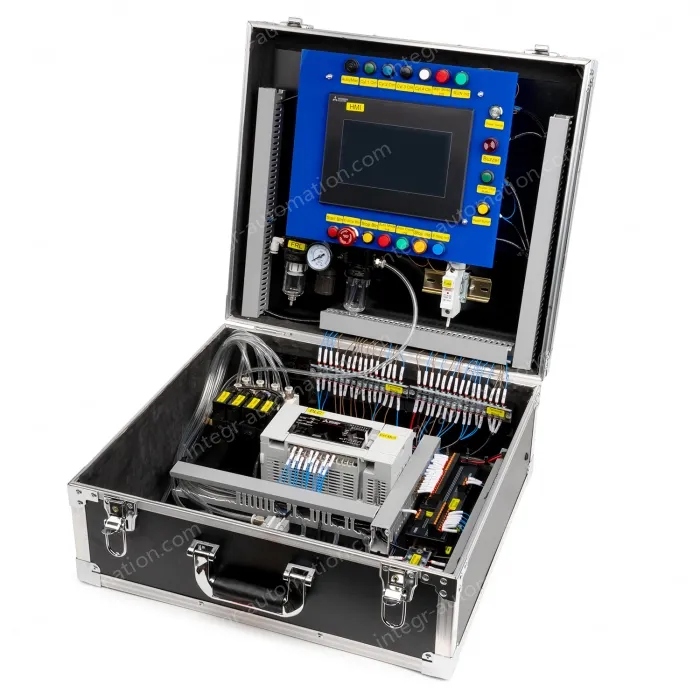 MITSUBISHI FX5U Pneumatic Component Sequence Control Training Box(Without HMI)
