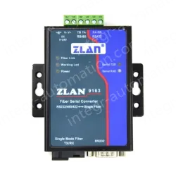 Level-type fiber-to-serial port