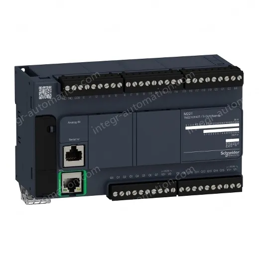 TM221CE40T controller M221 40 IO transistor PNP Ethernet