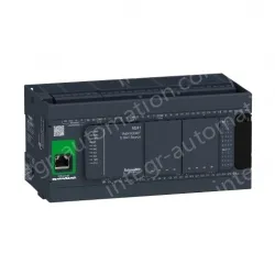 TM241CE40T logic controller, Modicon M241, 40 IO, transistor, PNP, Ethernet