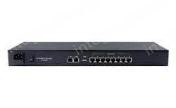 Eight serial servers