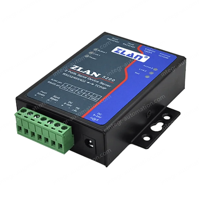 2 Ports Serial Device Server