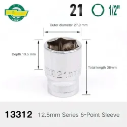 Dafei-21mm-12.5mm series 1/2-13312