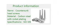 Electronic screws M1.4*6