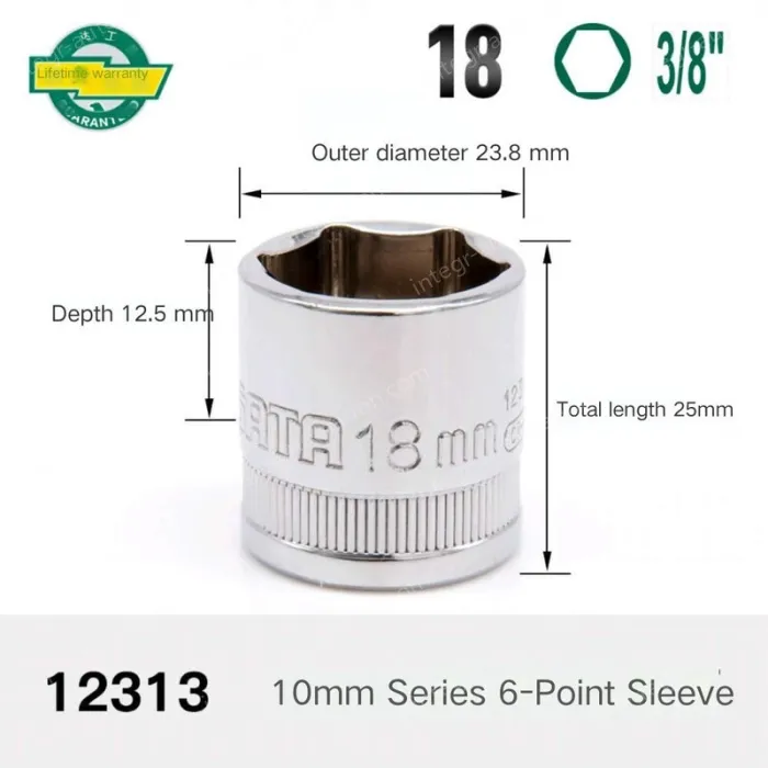 CALC-18mm-10mm series 3/8-12313