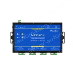 4 Ports RS232/485 Serial to 100M Ethernet Server