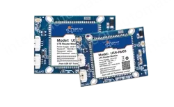 Dual-network port 4G wireless router module