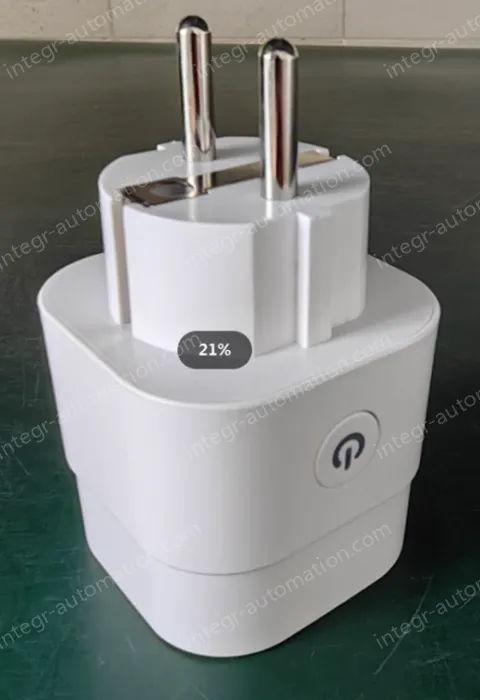 Smart socket LSPB9 small round European standard German standard