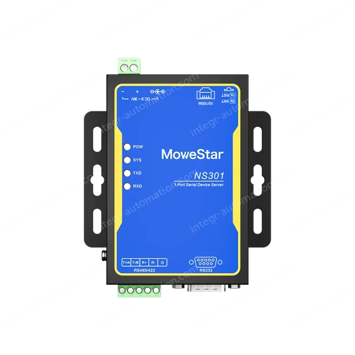 1 Port RS232/485/422 Serial to 100M Ethernet Server