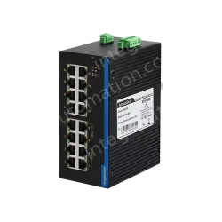 16 Ports 10/100M T(x) Din-Rail Unmanaged Industrial Ethernet Switch