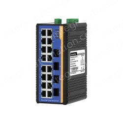 [Gigabit 4 optical 16 electrical] ring network managed industrial switch
