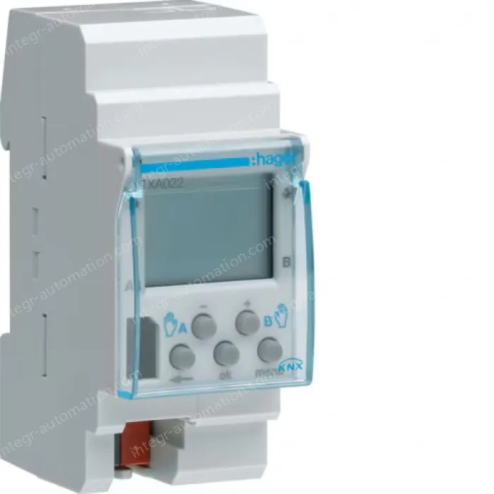 Weekly time switch EASY, 2 modules