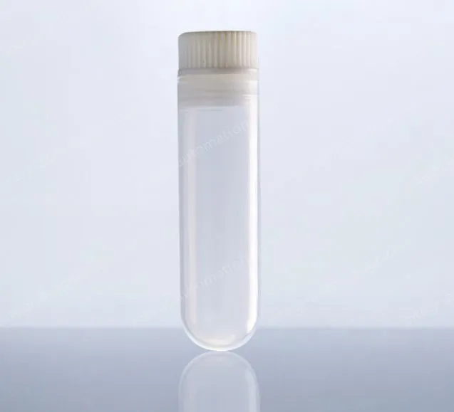 50ml straight round bottom - white cross cover 50pcs