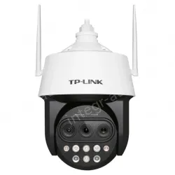 Three-eye zoom full-color 4G high-speed dome camera