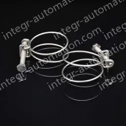 Double steel wire hose clamp 201 material 11-14*2 [wire diameter]