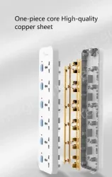 European standard split-control 4-position